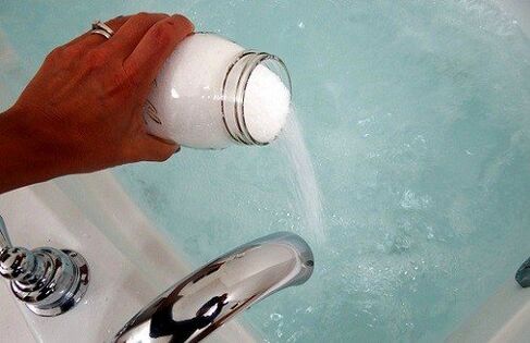 Soda bath